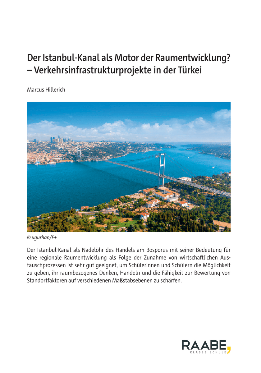 Der Istanbul-Kanal als Motor der Raumentwicklung?