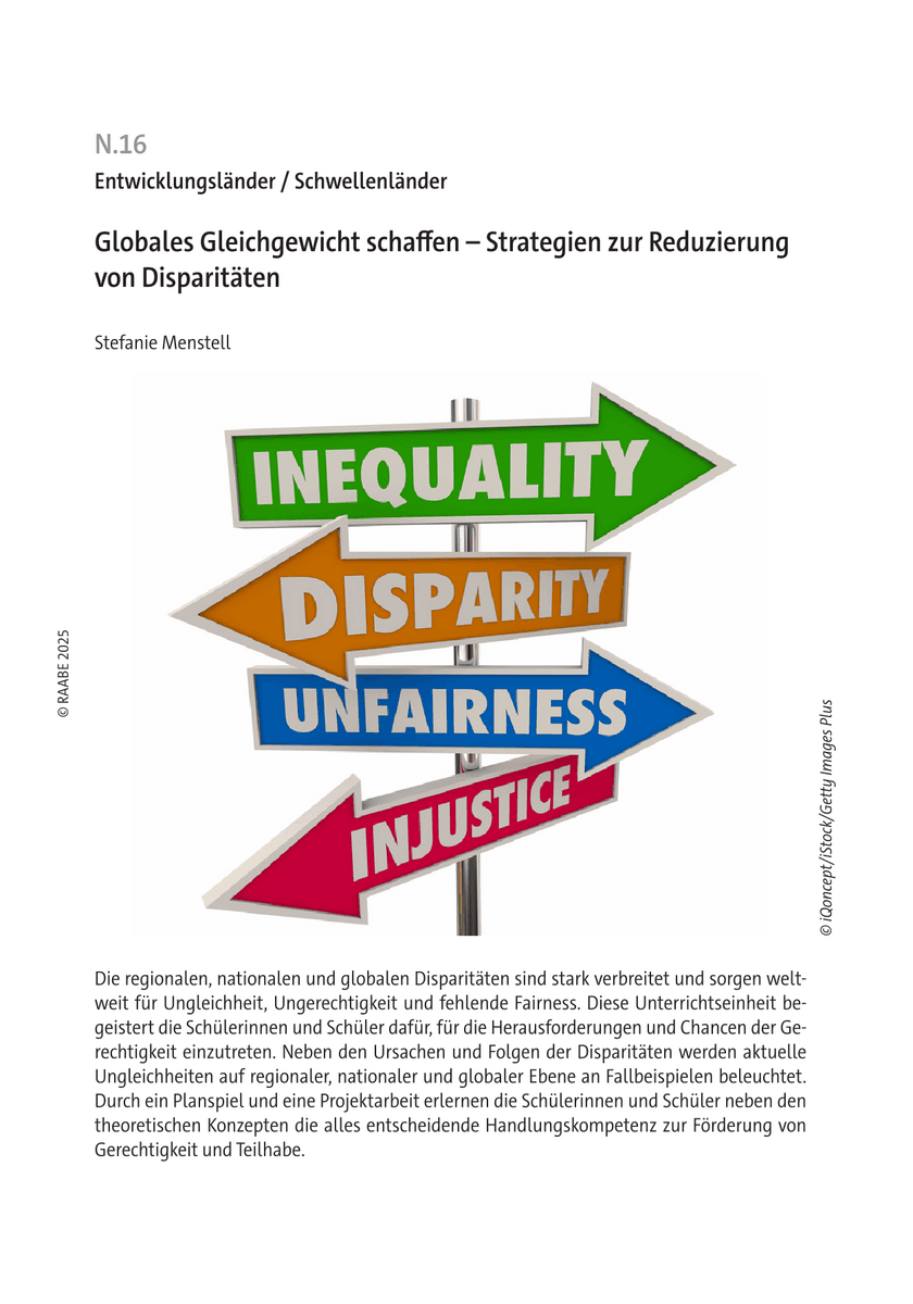 Globales Gleichgewicht schaffen