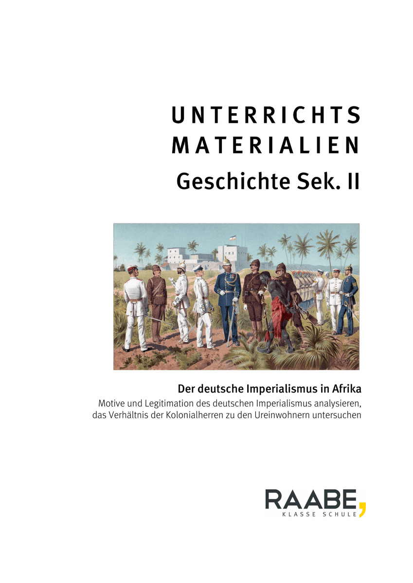 Der deutsche Imperialismus in Afrika