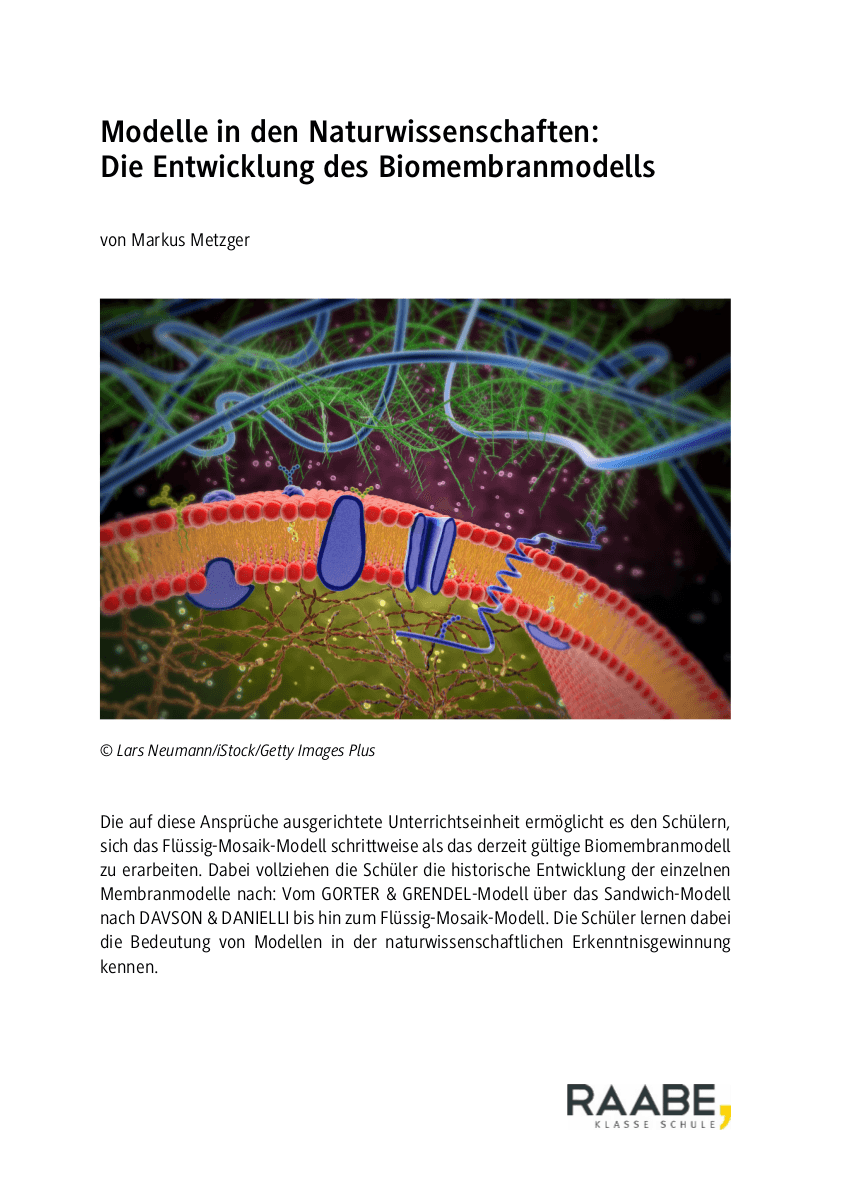 Modelle in den Naturwissenschaften