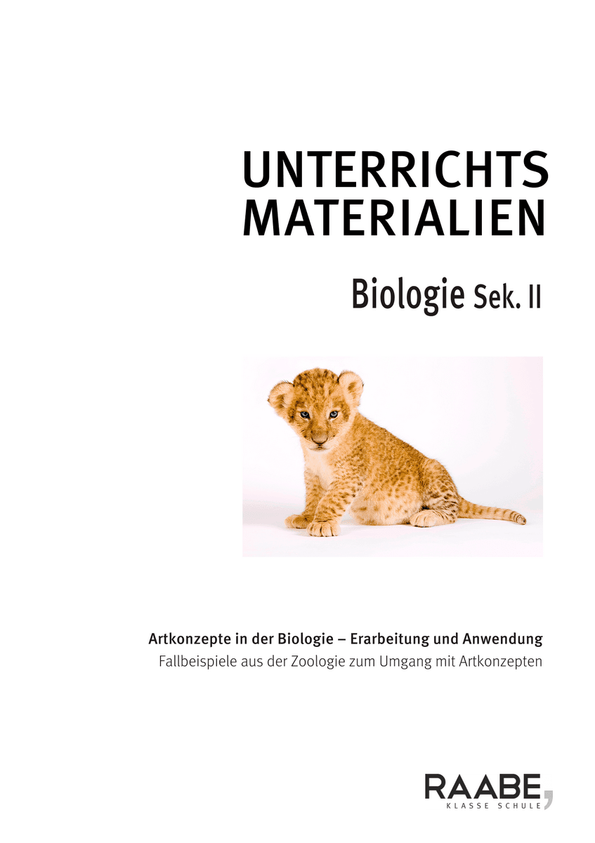 Artkonzepte in der Biologie