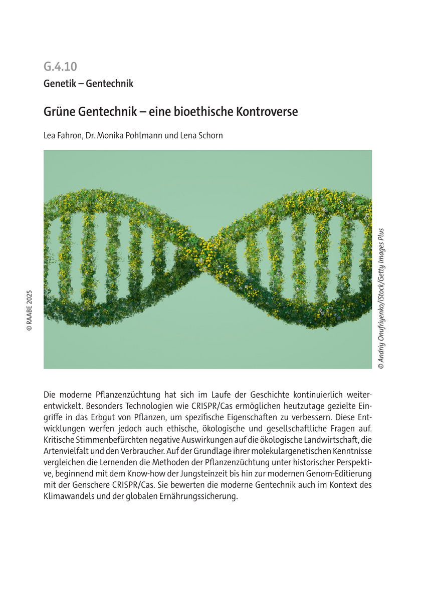 Grüne Gentechnik