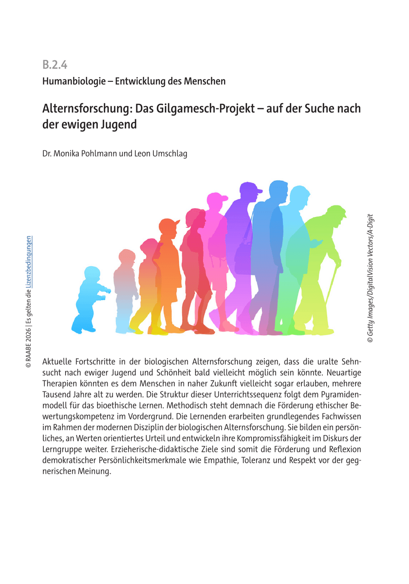 Alternsforschung: Das Gilgamesch-Projekt