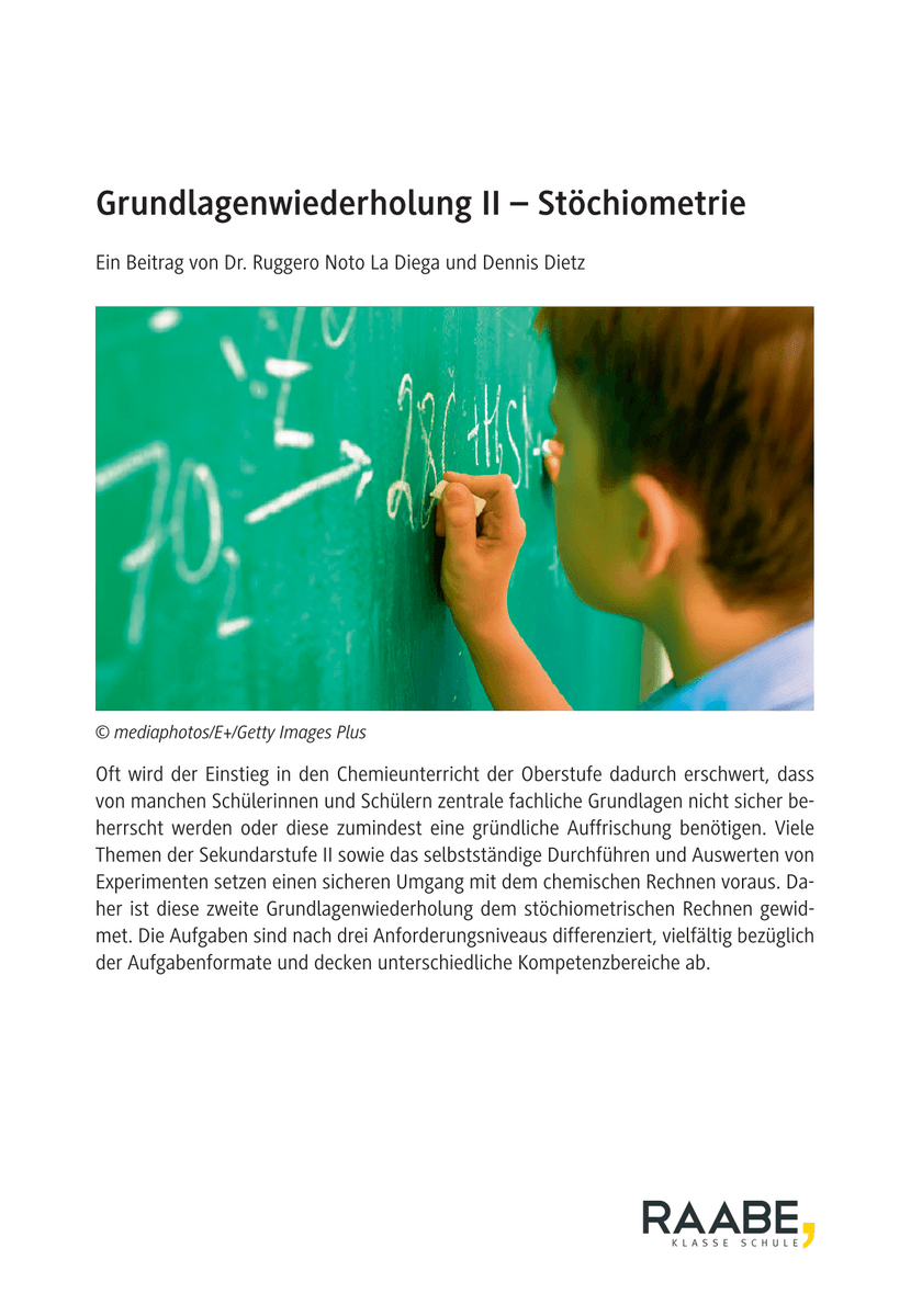 Grundlagenwiederholung II