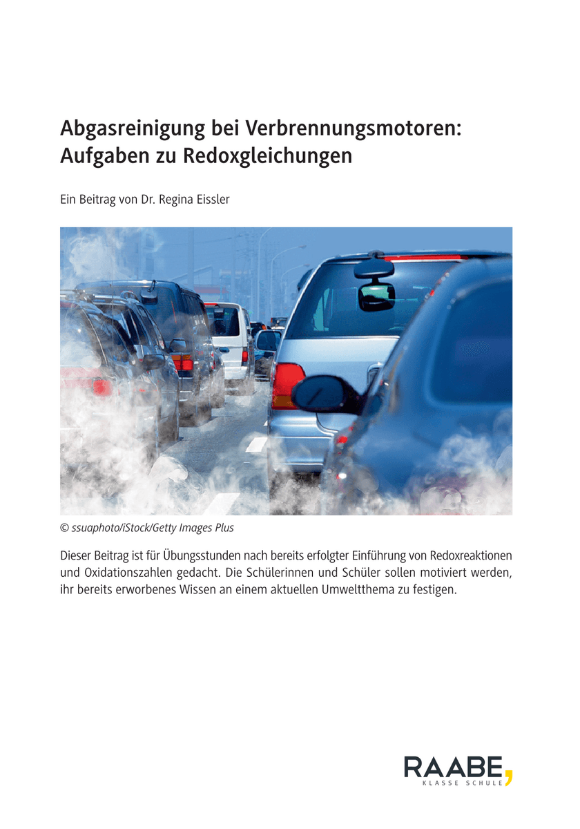 Abgasreinigung bei Verbrennungsmotoren