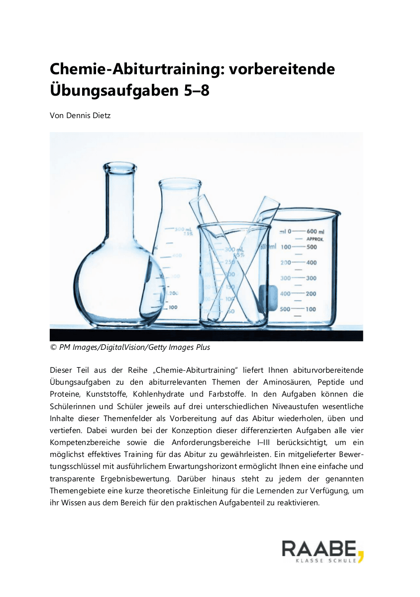 Chemie: Abiturtraining 5-8
