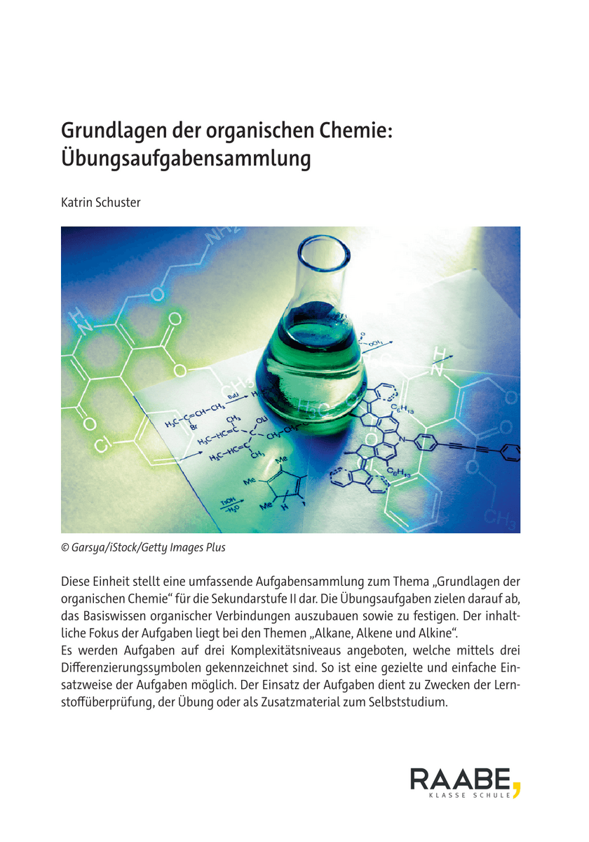 Grundlagen der organischen Chemie: Übungsaufgabensammlung