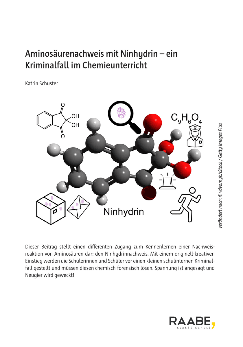 Aminosäurenachweis mit Ninhydrin