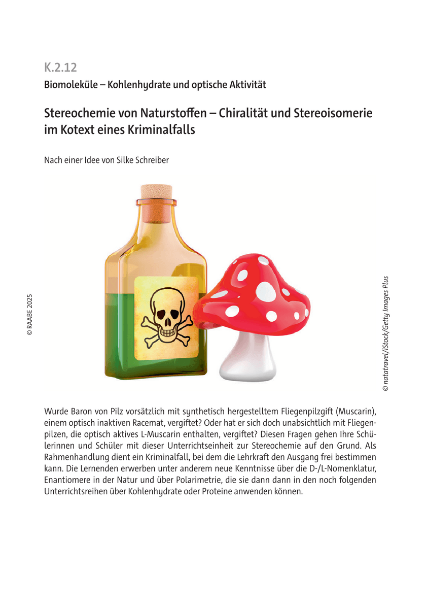 Stereochemie von Naturstoffen