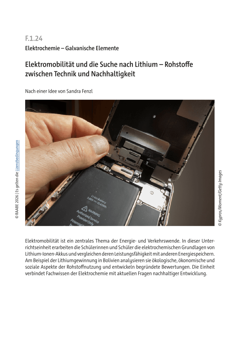 Elektromobilität und die Suche nach Lithium