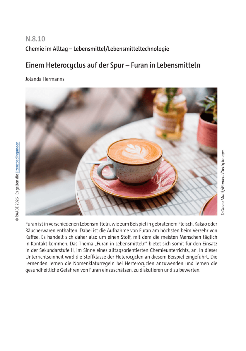 Einem Heterocyclus auf der Spur