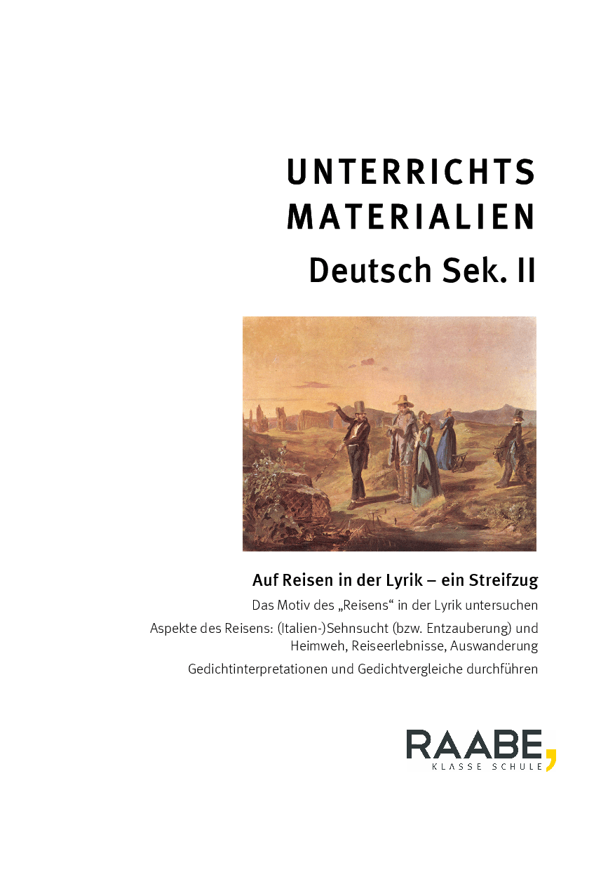 Auf Reisen in der Lyrik