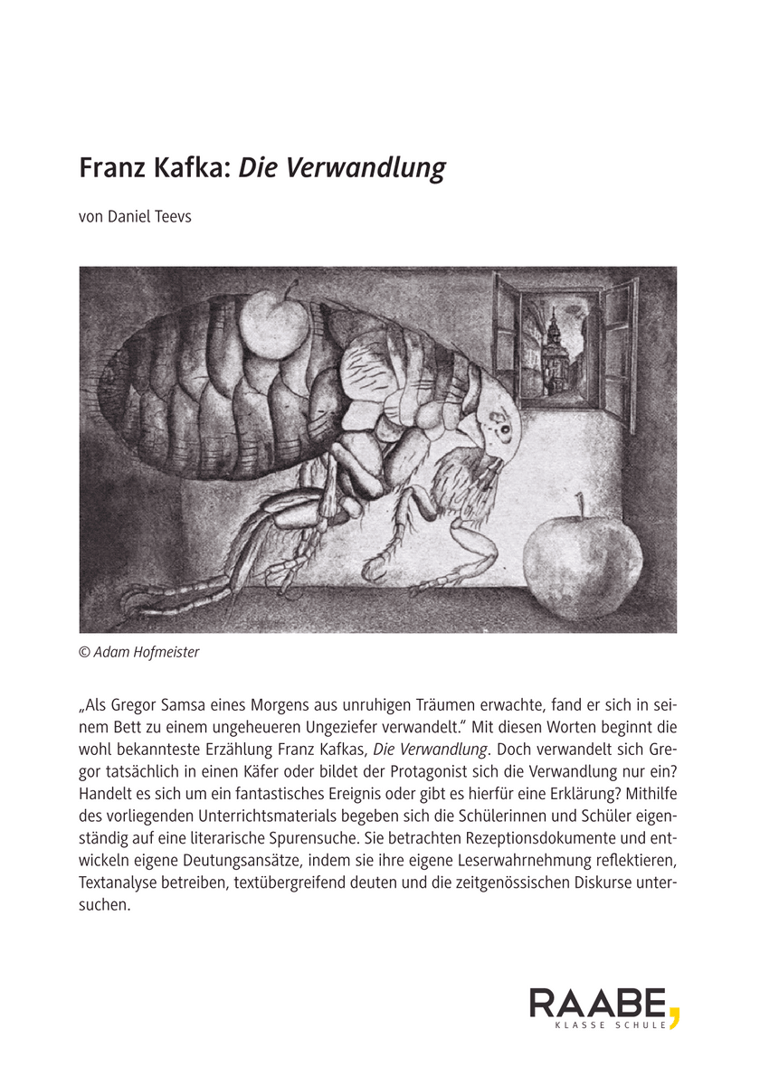 Franz Kafka: Die Verwandlung
