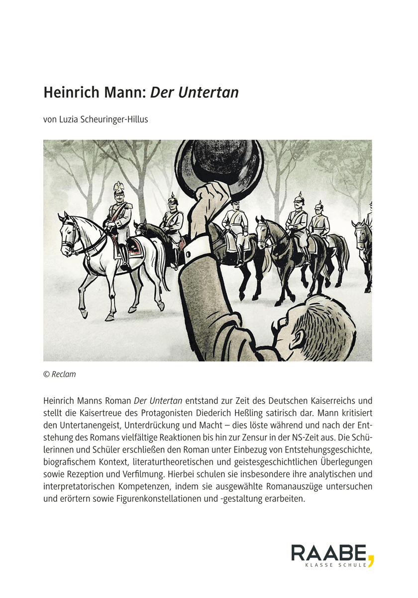 Heinrich Mann: Der Untertan