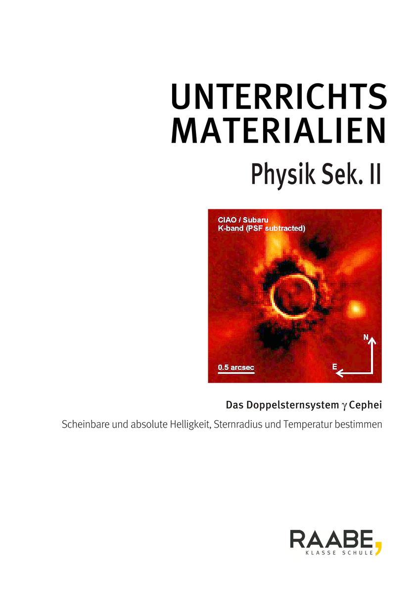 Das Doppelsternsystem γ Cephei