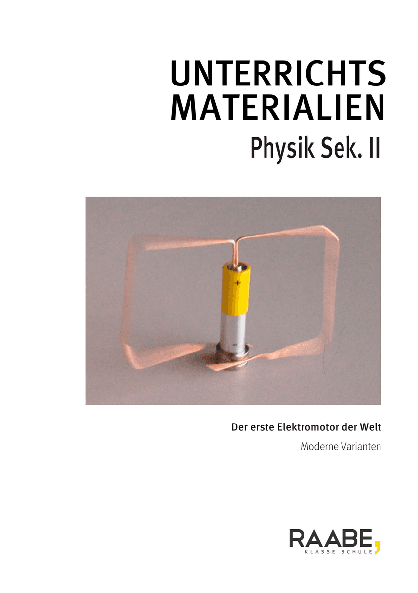 Der erste Elektromotor der Welt