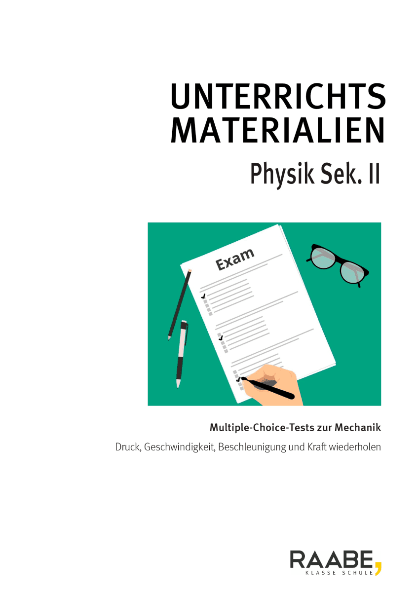 Multiple-Choice-Tests zur Mechanik