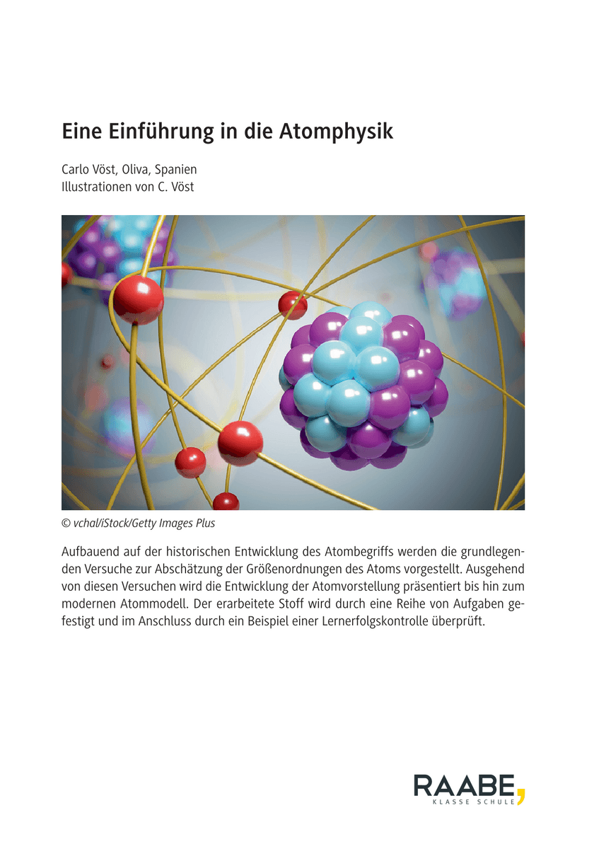 Eine Einführung in die Atomphysik
