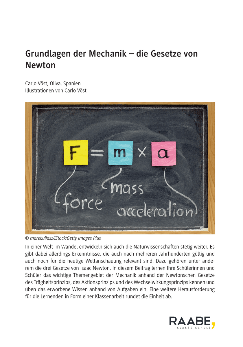 Grundlagen der Mechanik