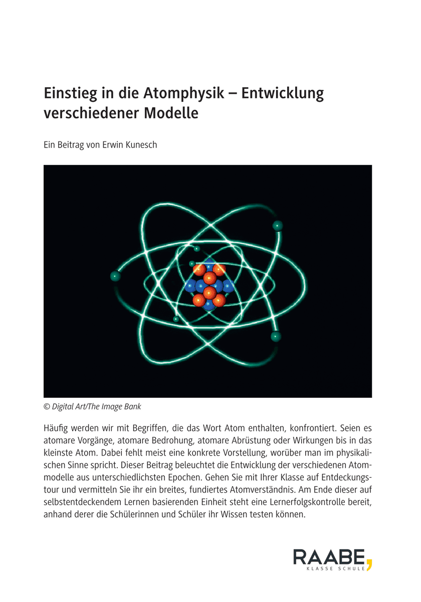 Einstieg in die Atomphysik
