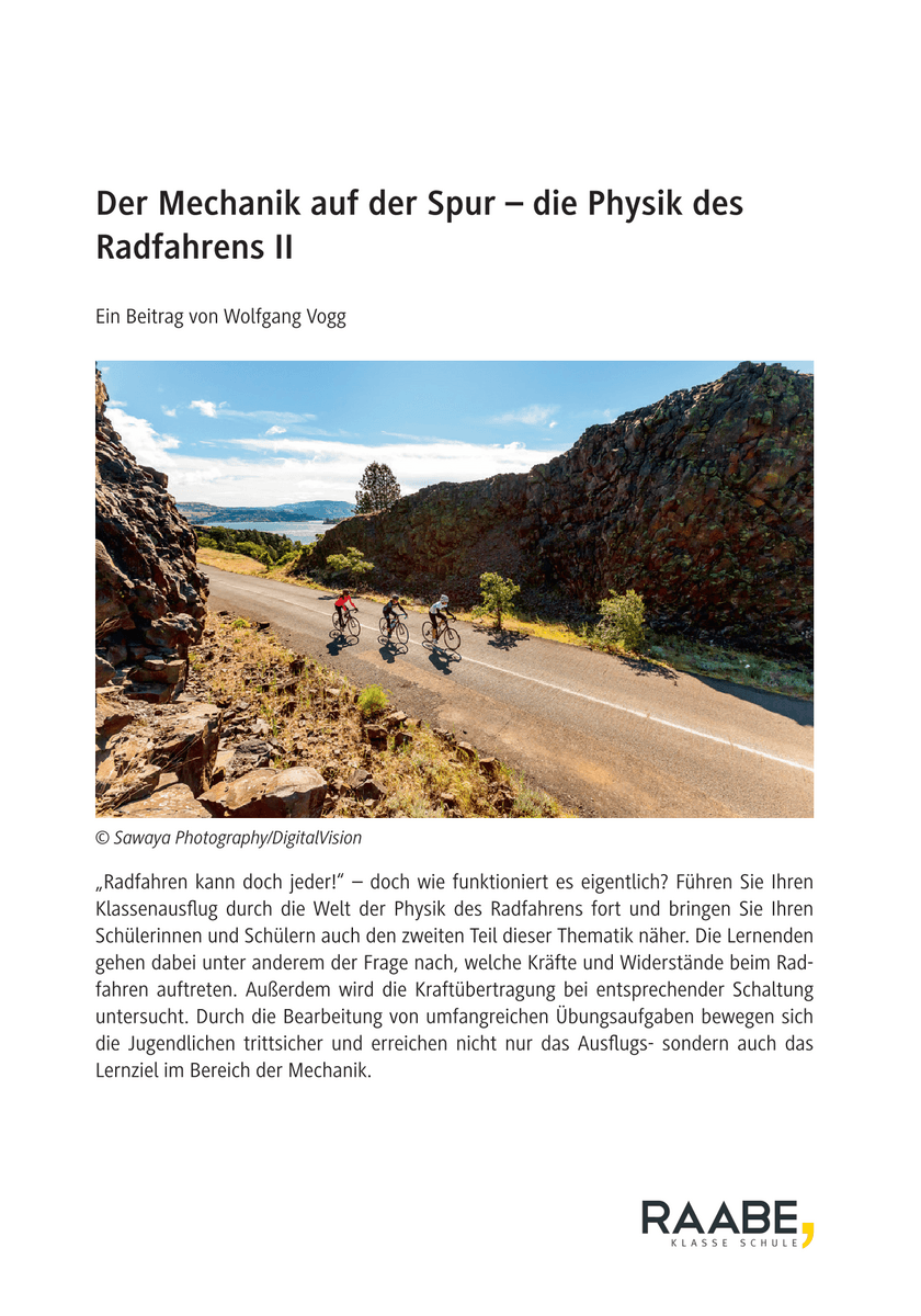 Der Mechanik auf der Spur