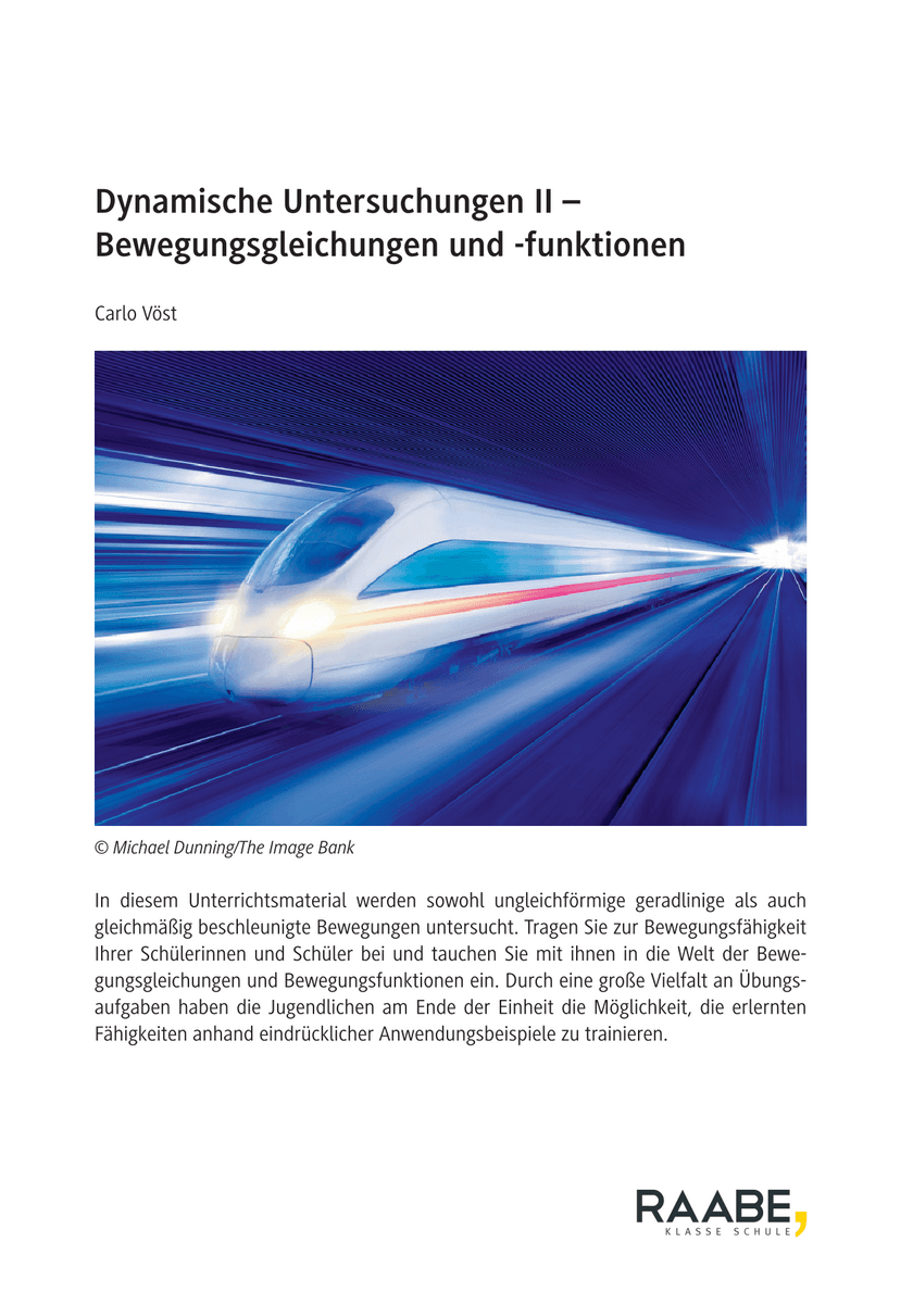 Dynamische Untersuchungen II