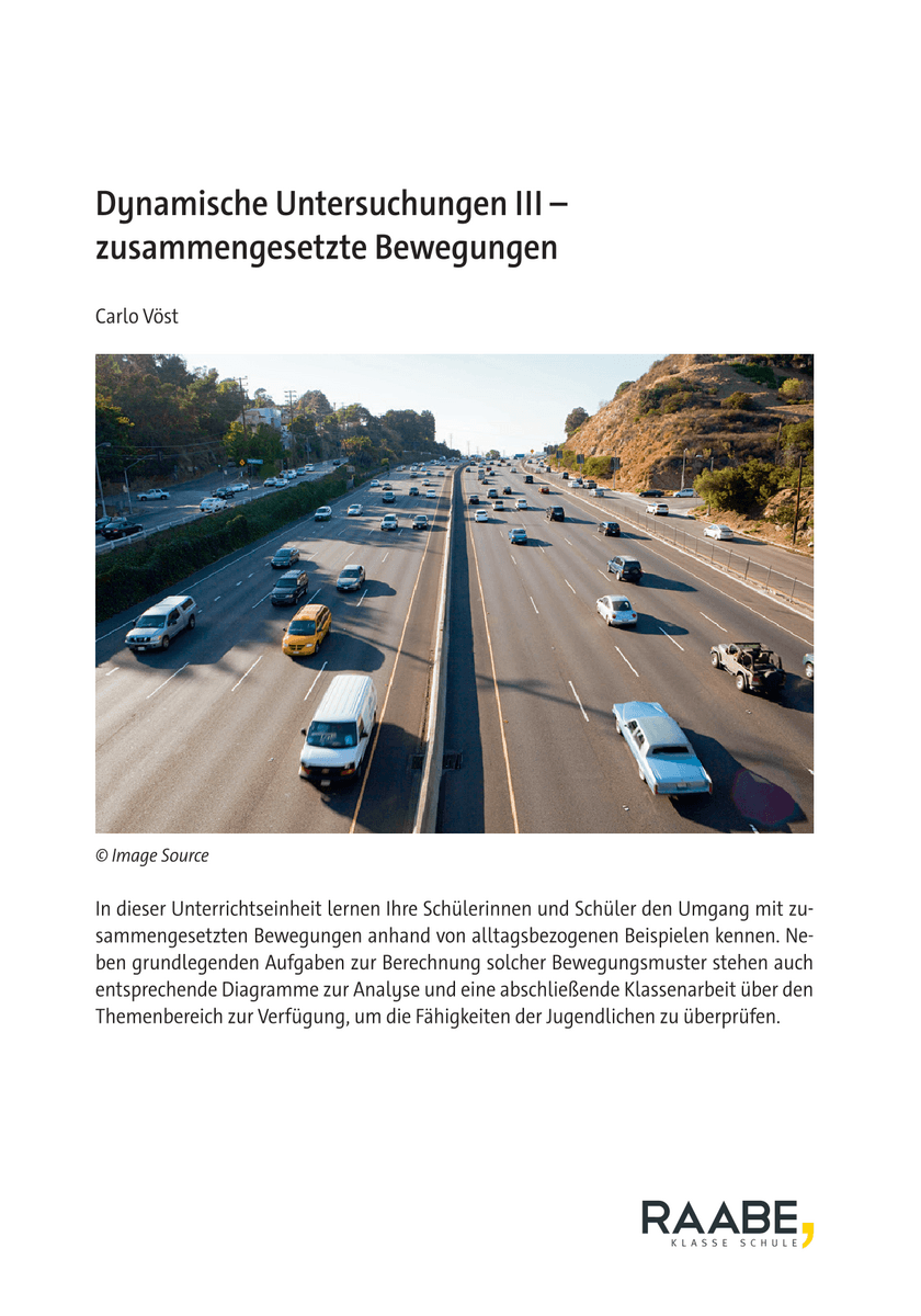 Dynamische Untersuchungen III
