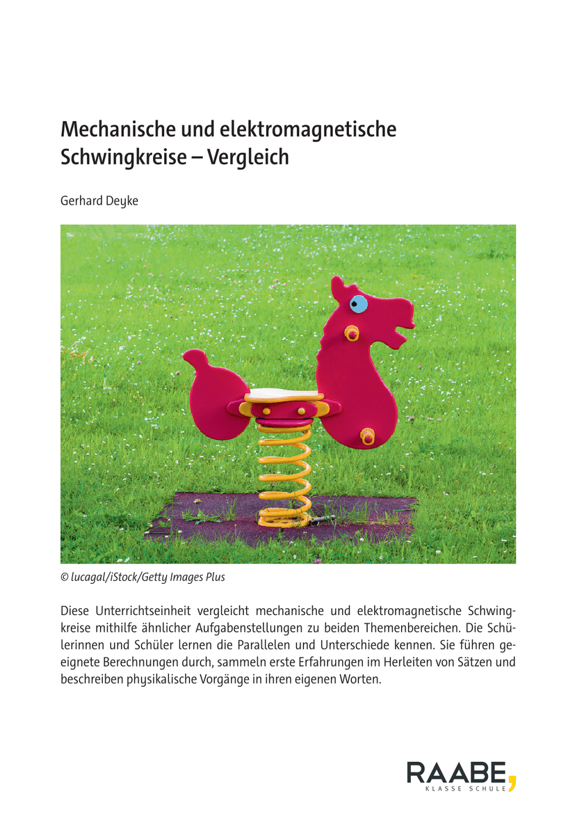 Mechanische und elektromagnetische Schwingkreise