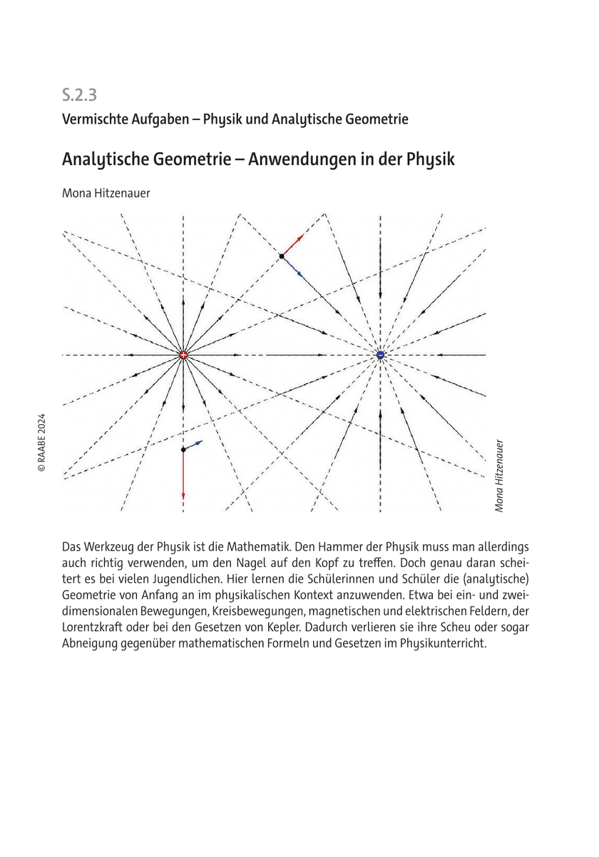 Analytische Geometrie