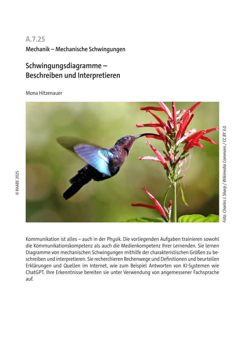 Schwingungsdiagramme