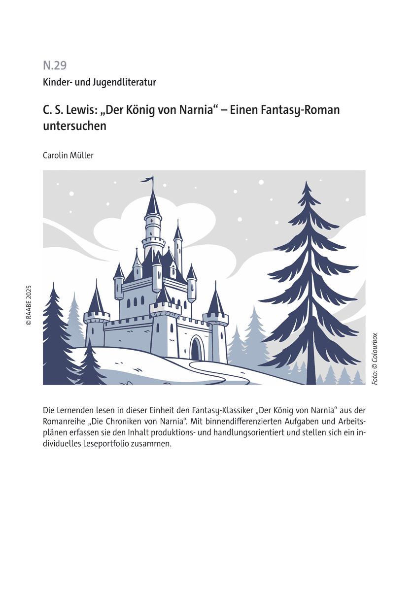 C. S. Lewis: „Der König von Narnia“