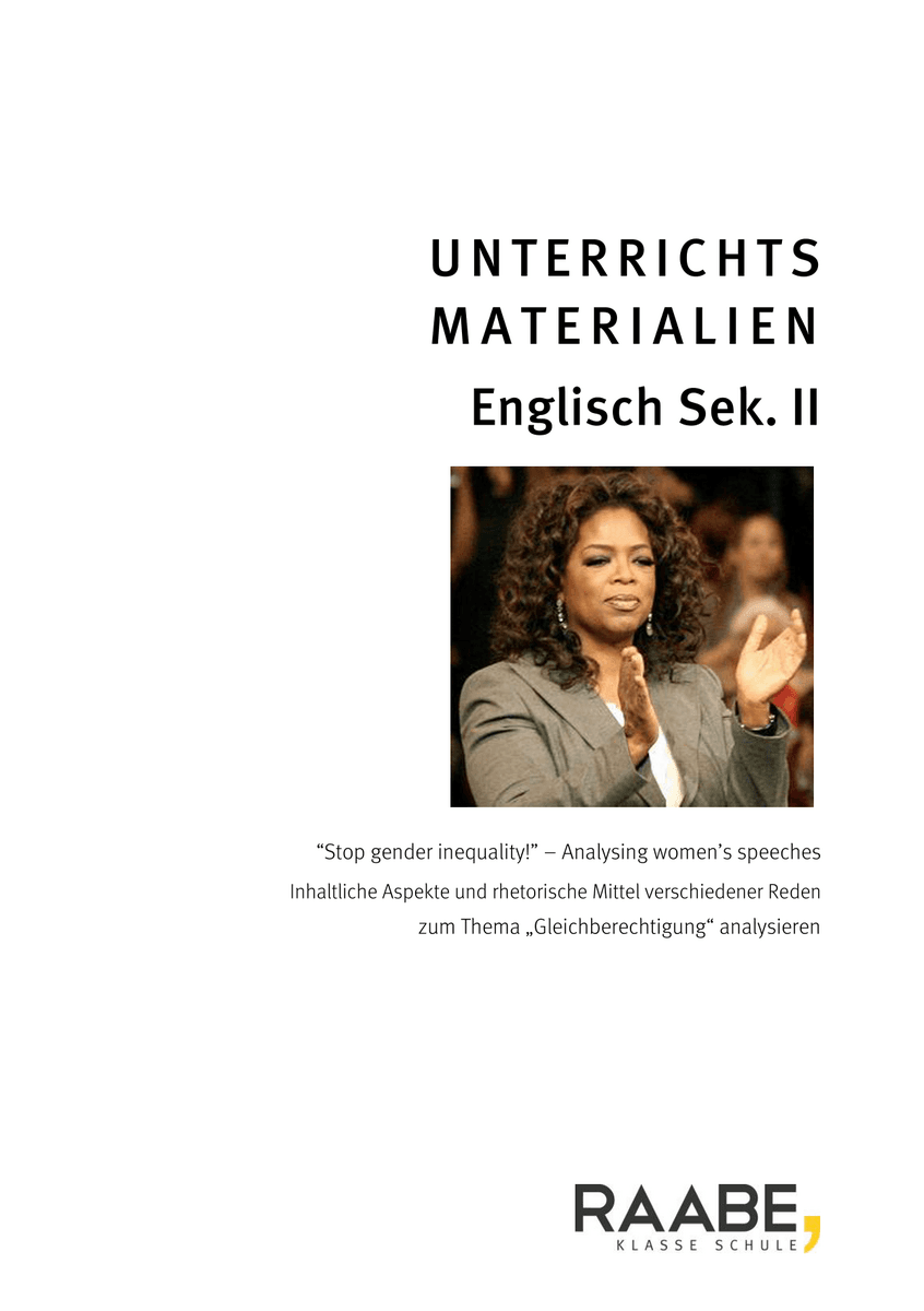 Analysing women’s speeches