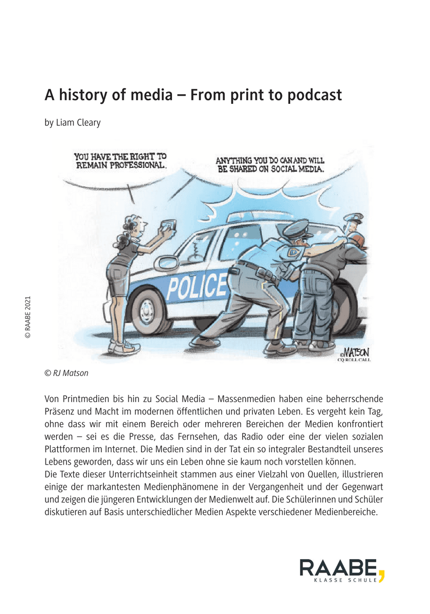 A history of media