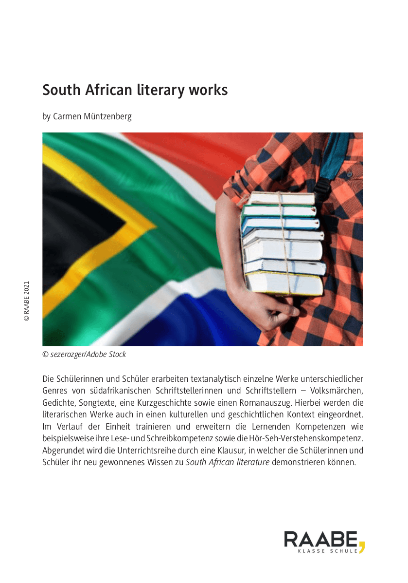 South African literary works