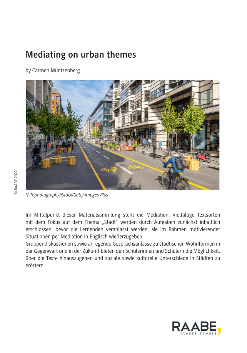 Mediating on urban themes