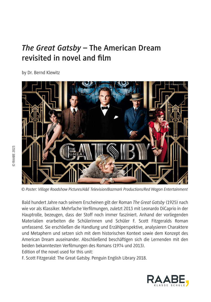 The Great Gatsby