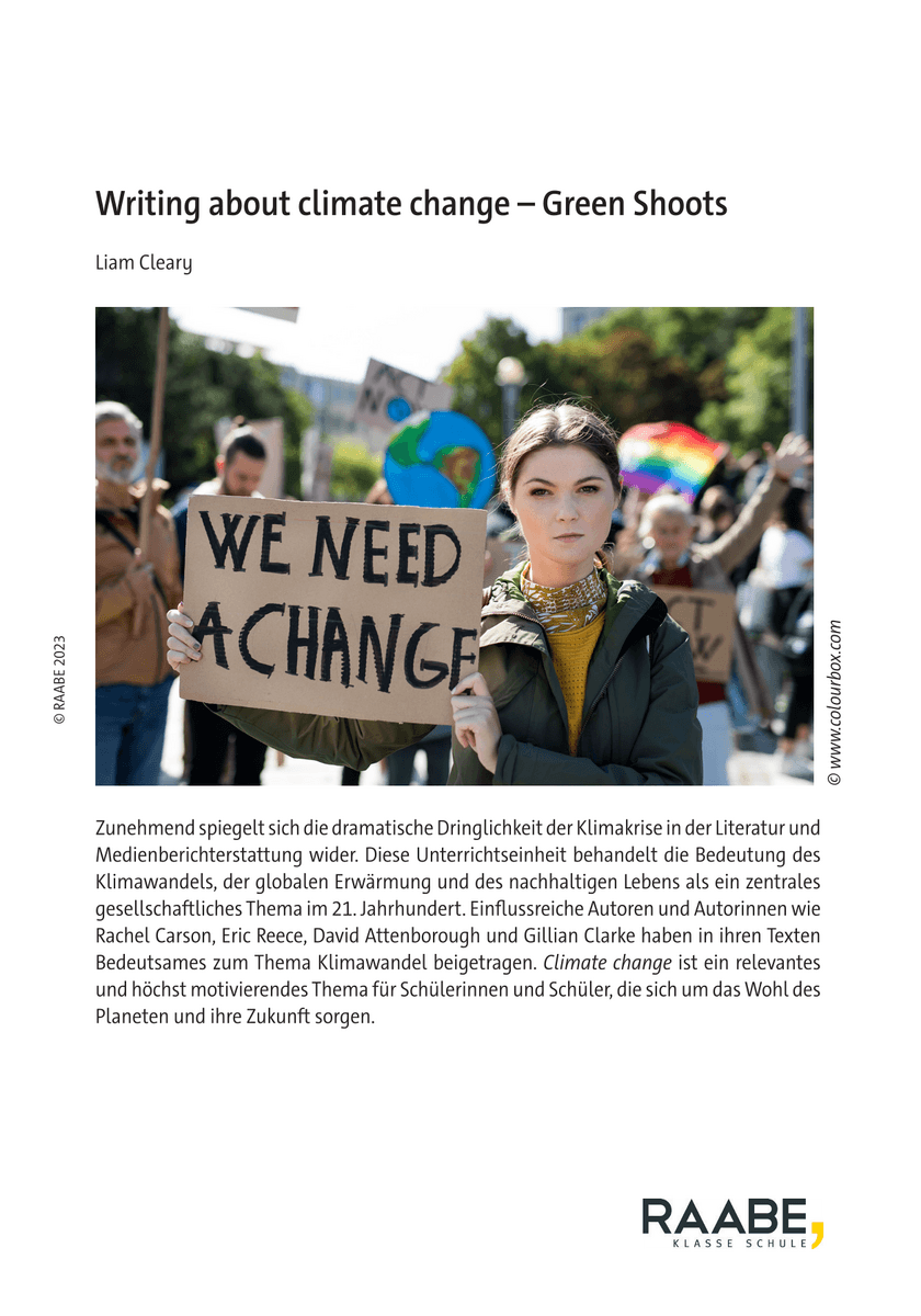 Writing about climate change