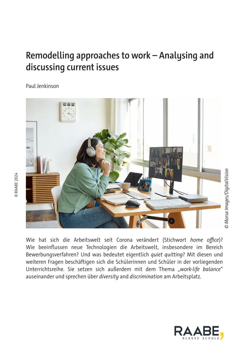 Remodelling approaches to work