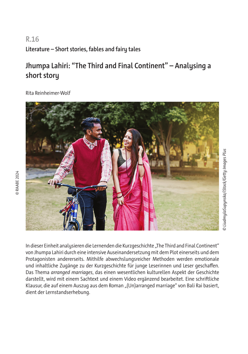 Jhumpa Lahiri: “The Third and Final Continent”