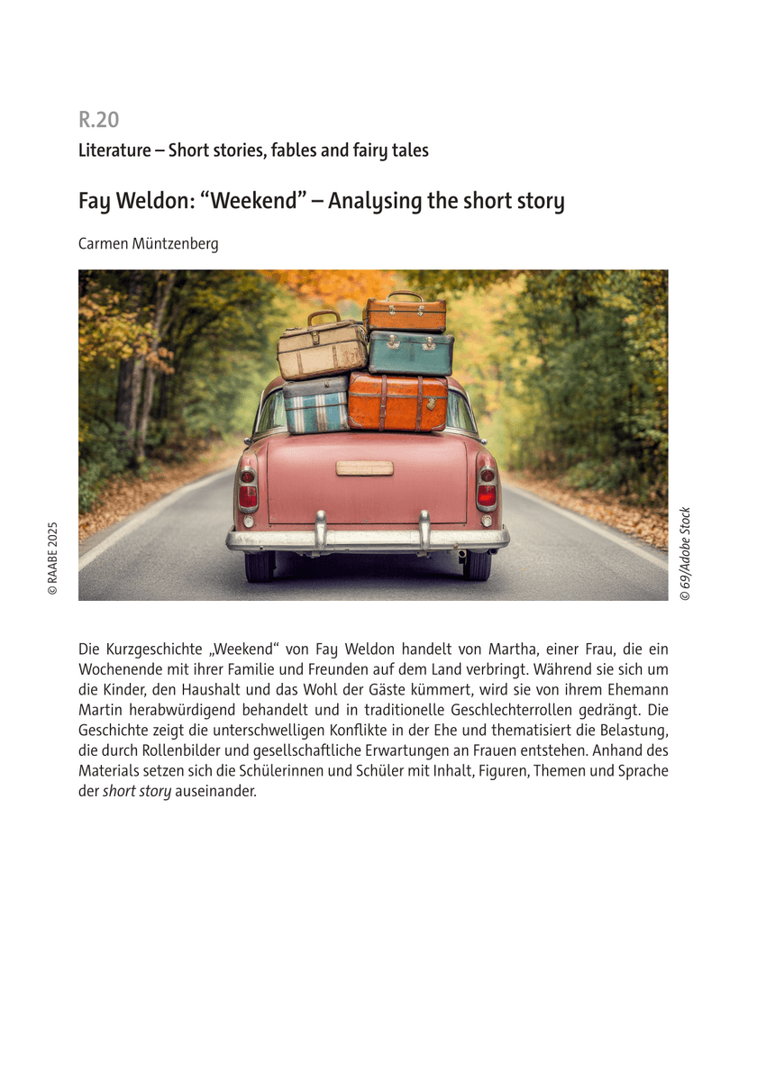 Fay Weldon: “Weekend”
