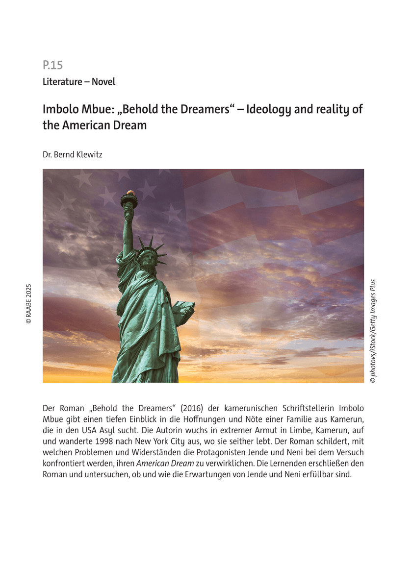 Imbolo Mbue: “Behold the Dreamers”