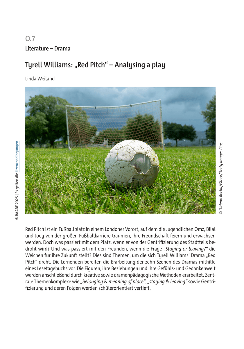 Tyrell Williams: „Red Pitch“