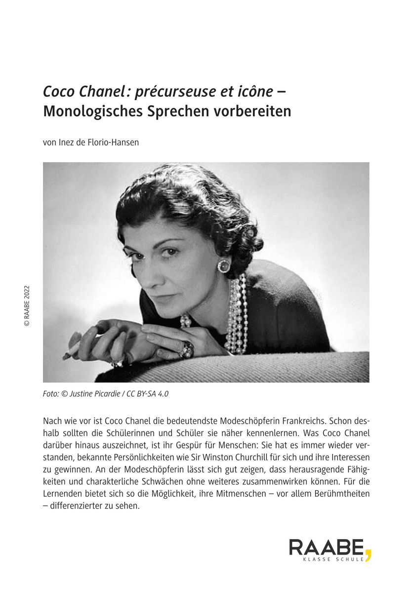 Coco Chanel: précurseuse et icône