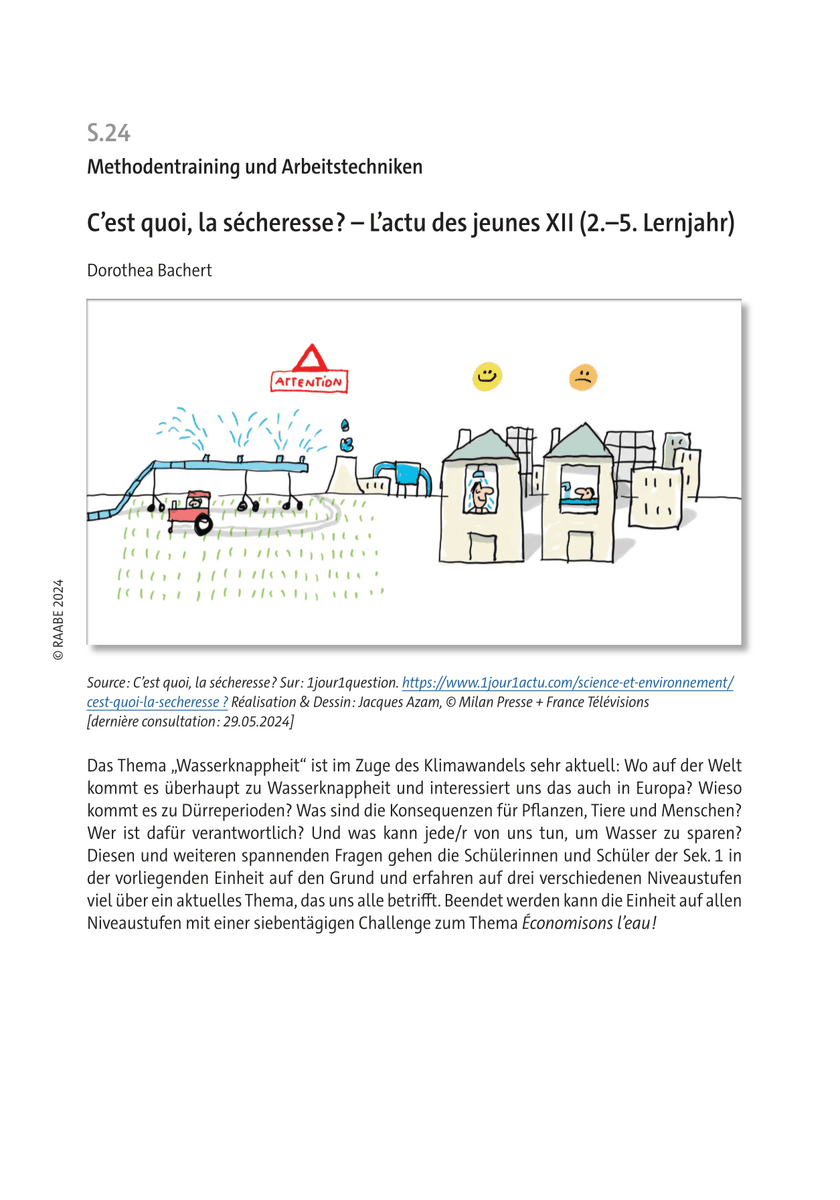 C’est quoi, la sécheresse ?