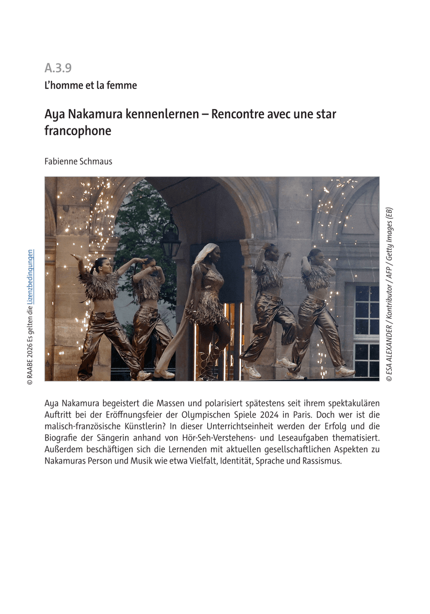 Aya Nakamura kennenlernen