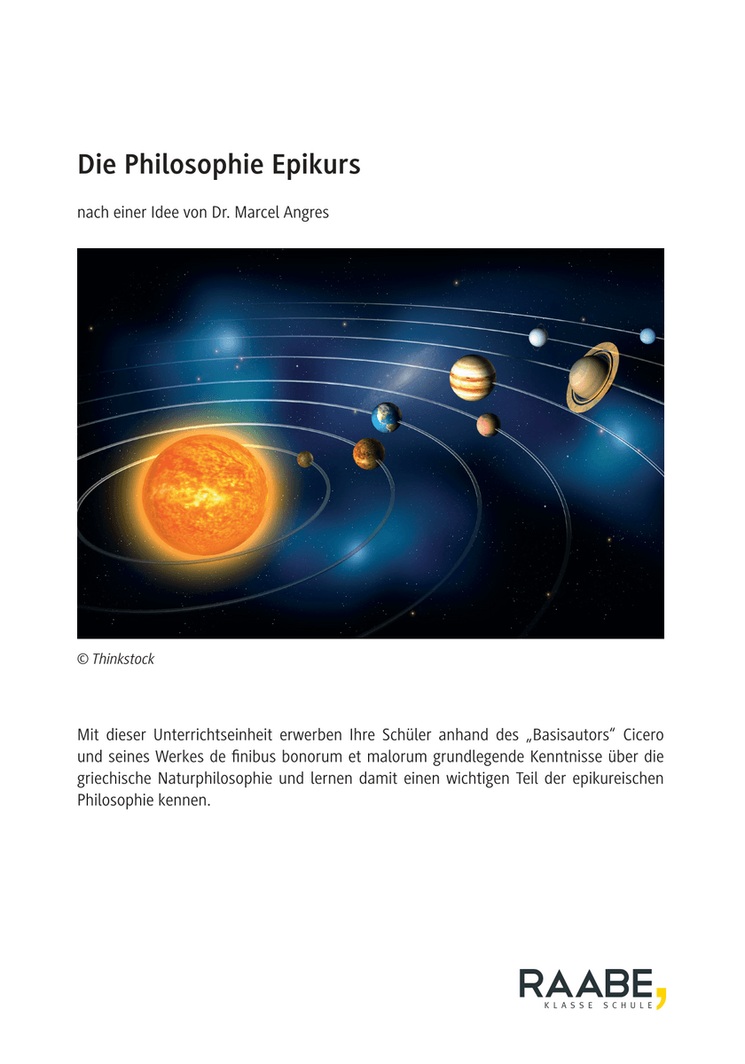 Die Philosophie Epikurs