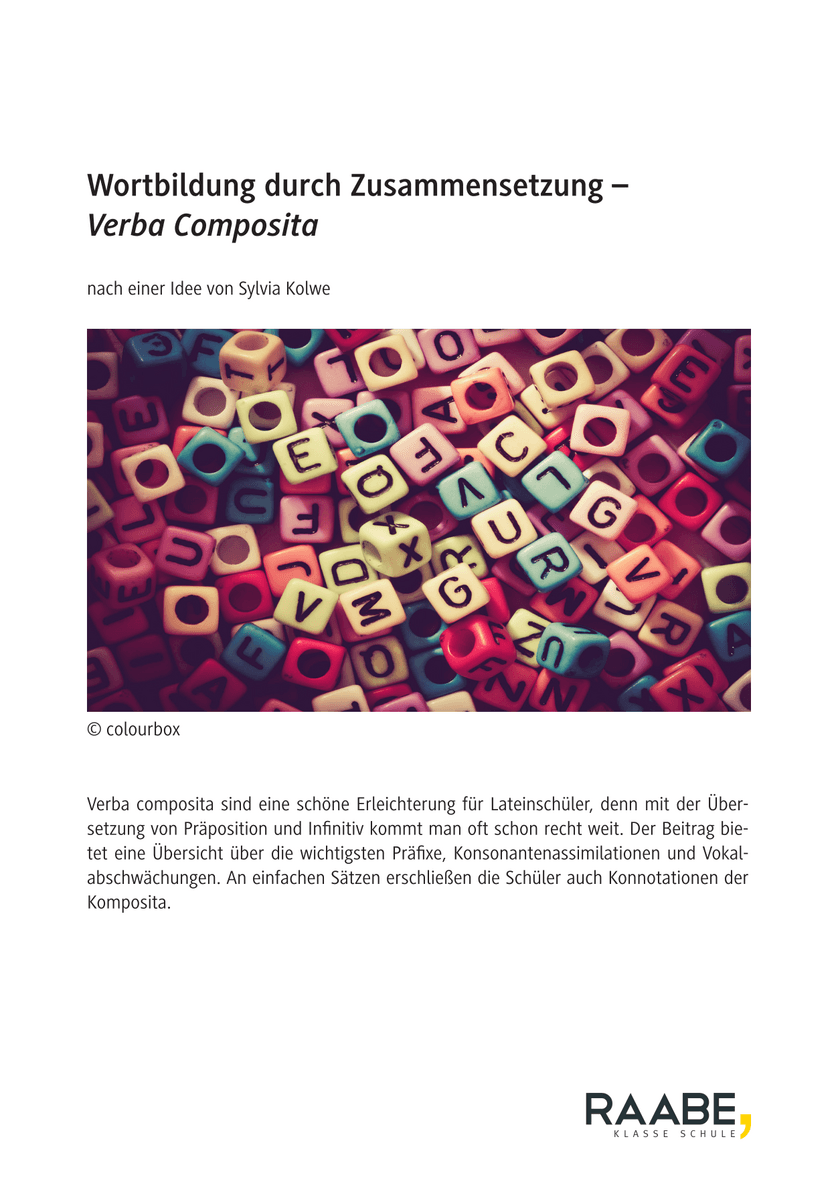 Wortbildung durch Zusammensetzung