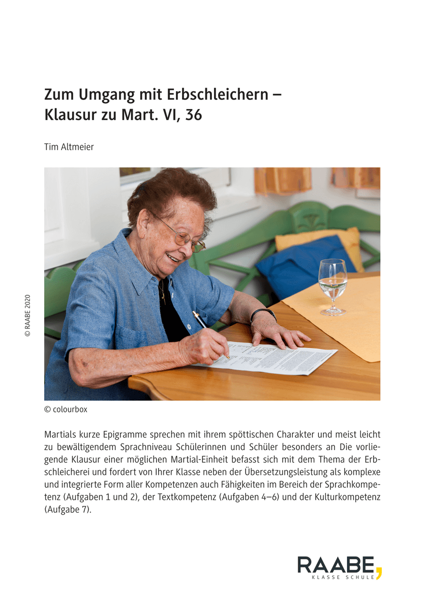 Zum Umgang mit Erbschleichern
