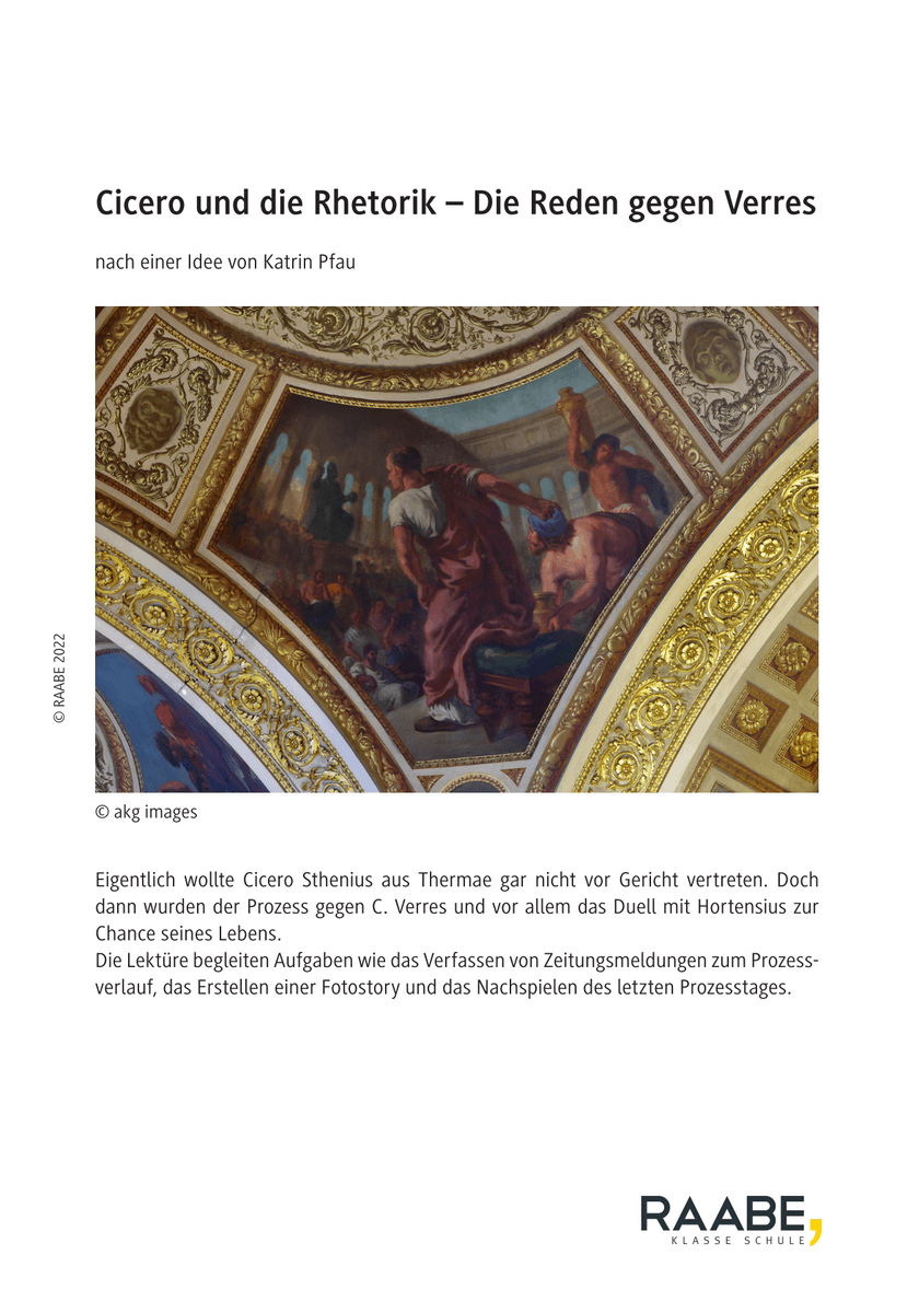 Cicero und die Rhetorik