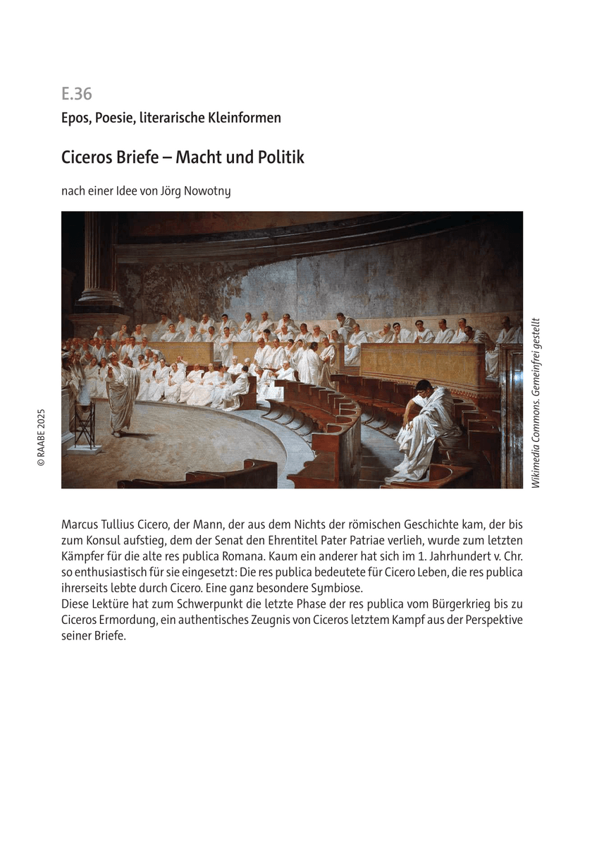Ciceros Briefe